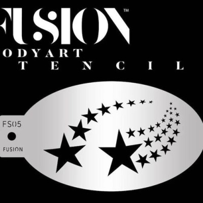 Fusion Stencils, Shooting Stars (FS05)